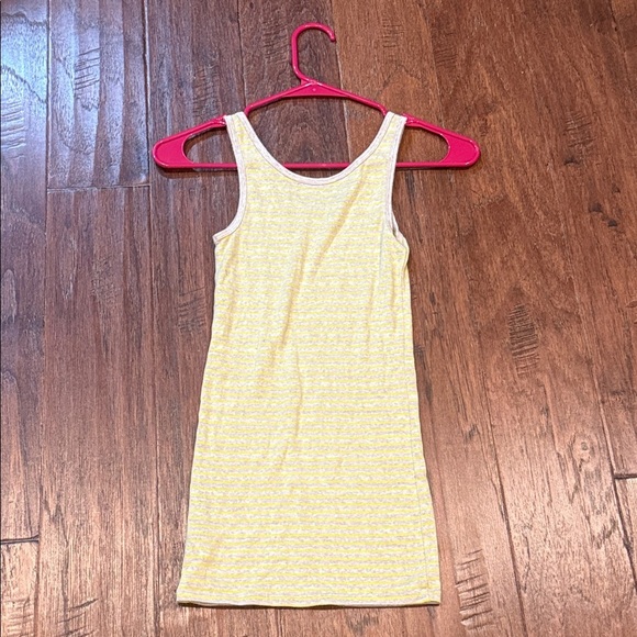 XS Merona Yellow and White & Light Gray Striped Tank Top - Picture 6 of 8